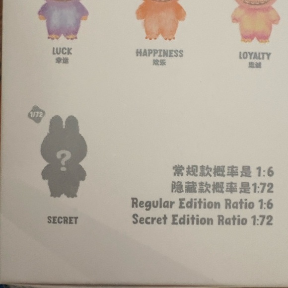 AUTHENTIC POP MART - Secret Rare new in box - Big Into Energy Id Labubu - Picture 4 of 4